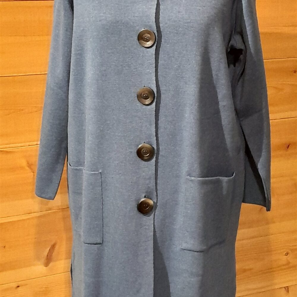 Netwalk vest 503 35 jeansblauw