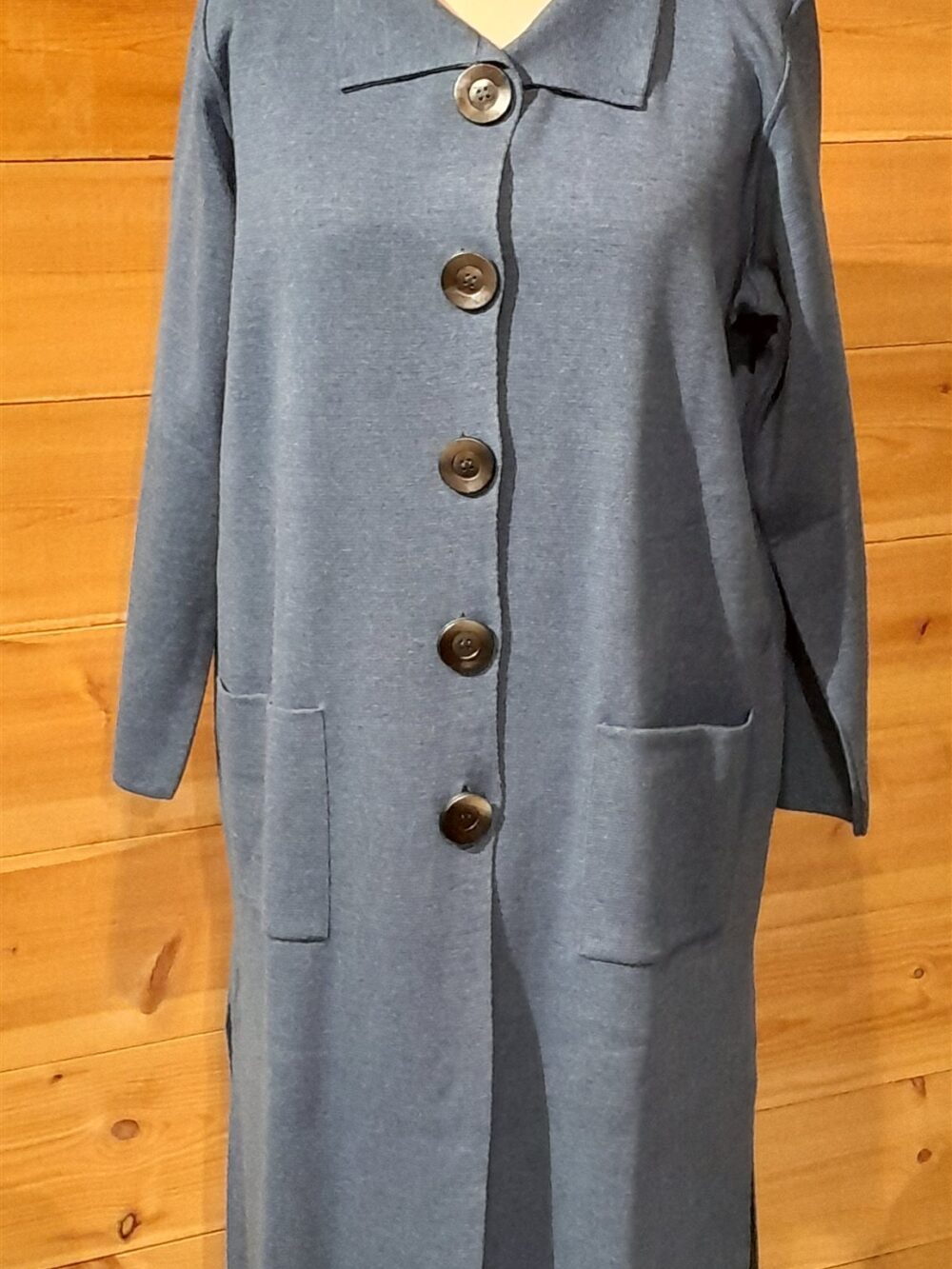 Netwalk vest 503 35 jeansblauw