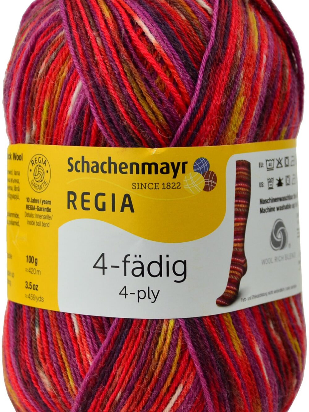SR 4-ply sokkenwol