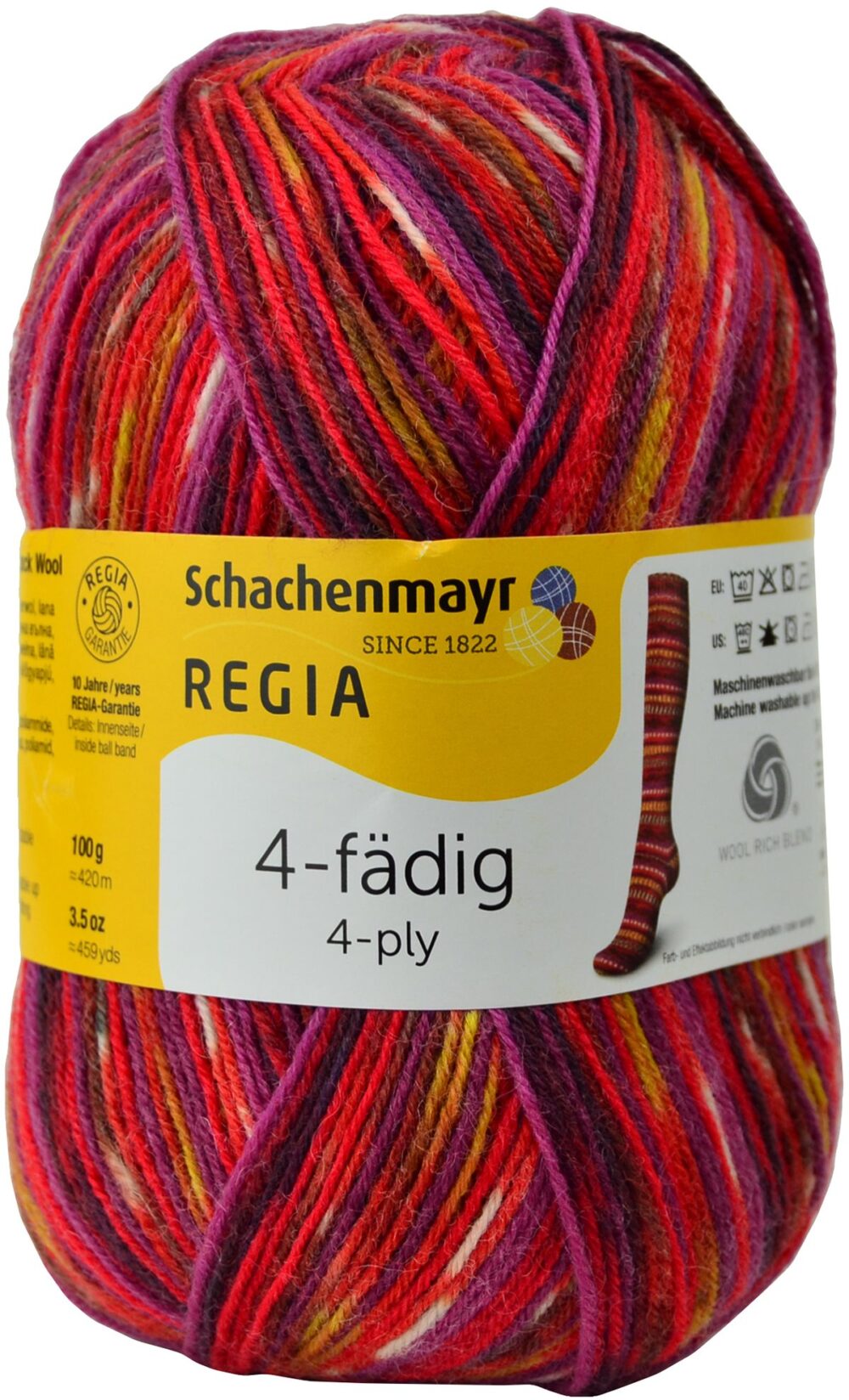 SR 4-ply sokkenwol