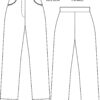 Kj Brand broek 20854 4240