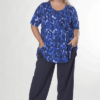 Tronika 7360 blue-animal-skin