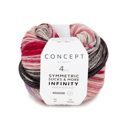 Katia infinity sym socks - Afbeelding 2