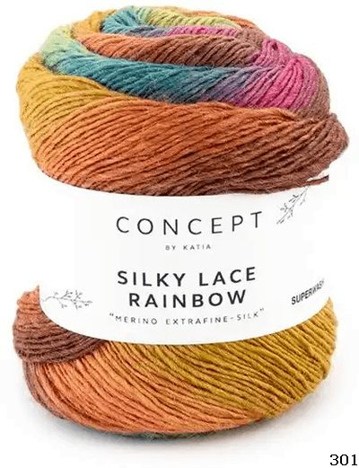 Katia silky lace rainbow - Afbeelding 2
