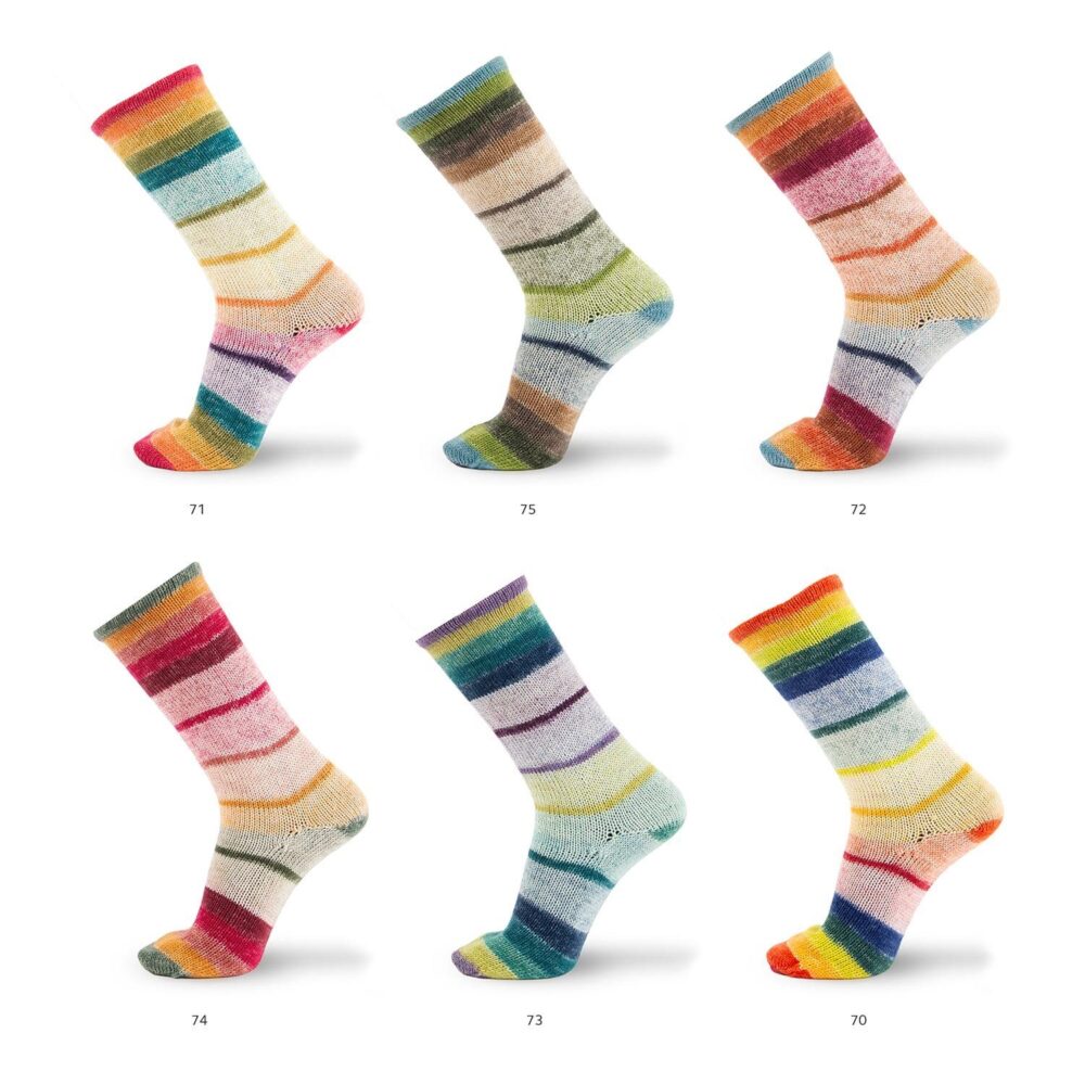 Symmetric socks&more illusion